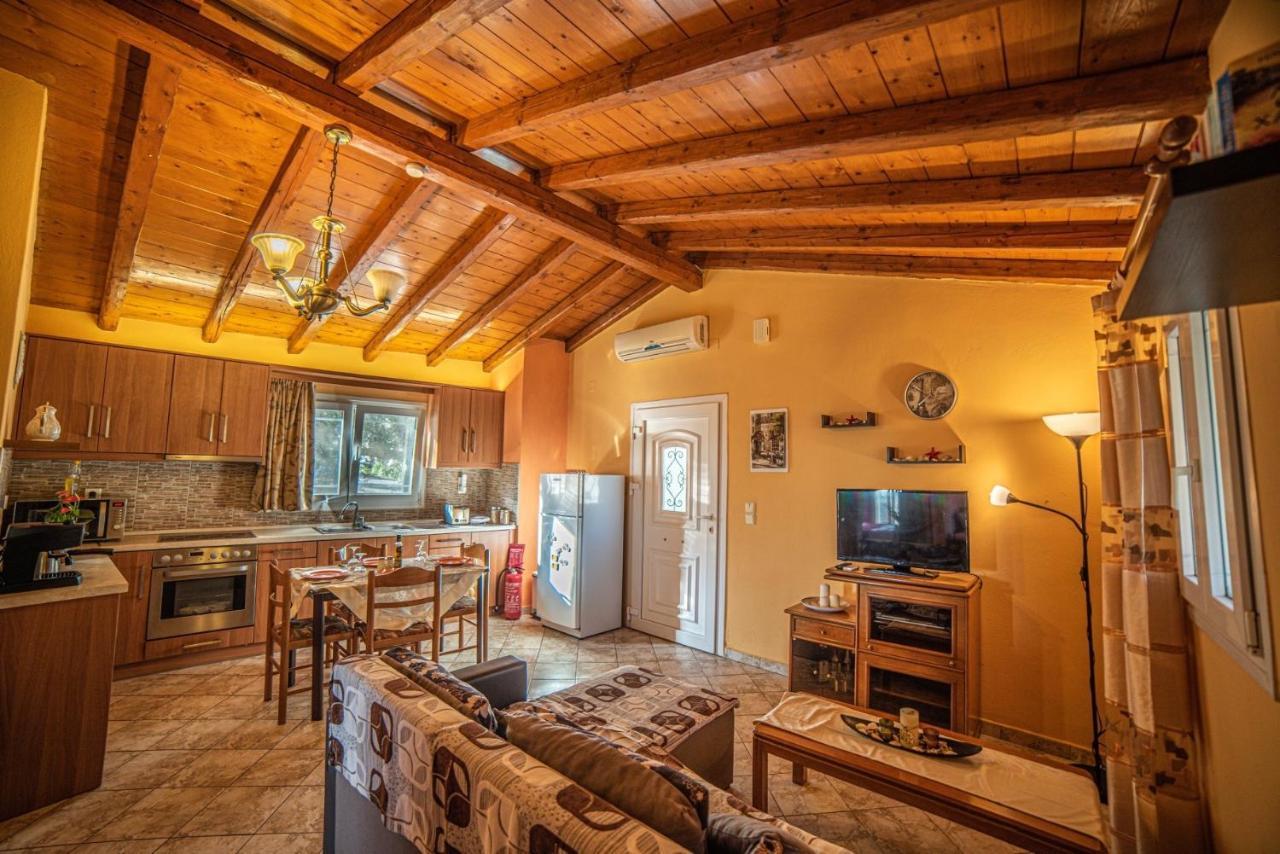 パレオカストリッツアTsoukias Houseアパートメント エクステリア 写真